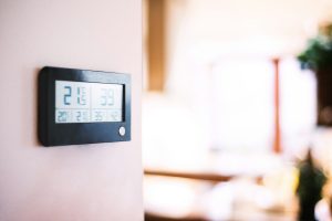 humid indoors even with a running AC